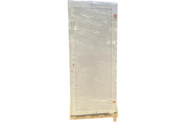 plastdør med glat panel