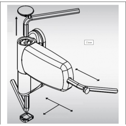Facadedør / bryggersdør 98 X 212  i hvid Plast med vindue