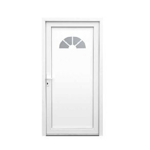 89 x 198 Udhusdr / hoveddr med buet vindue