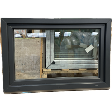 Kip/ind  B 119 X H 79 antracit ude hvid inde