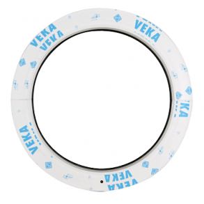 Rundt vindue  80 cm Fast