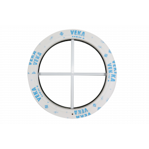 Rundt vindue  55 cm Fast M Sprosser